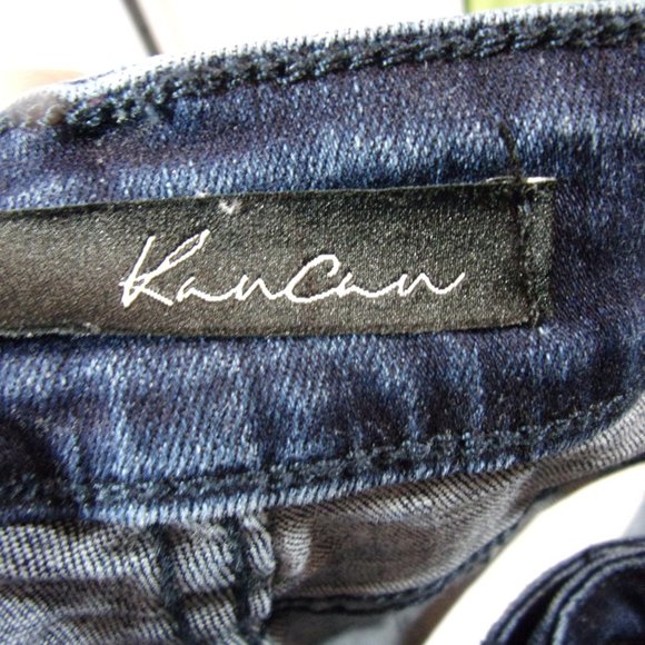 Kan Can Jeans Blue Denim Shorts Size 5 - Picture 3 of 4